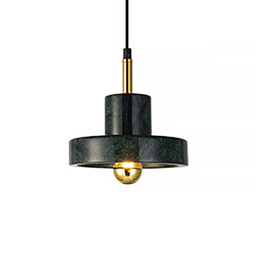 Подвесной светильник Tom Dixon Stone Pendant Black Черный Золотой в Екатеринбурге | Loft Concept 