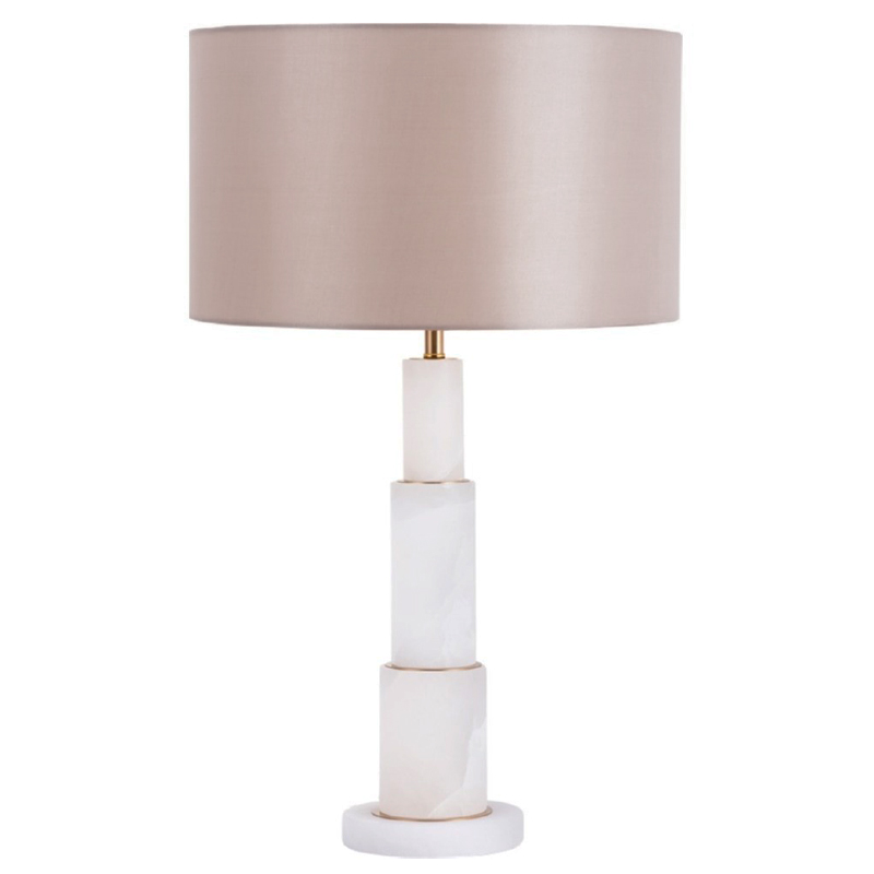 Настольная Лампа Мрамор Zikkurat Table Lamp ivory ( слоновая кость ) Taupe в Екатеринбурге | Loft Concept 