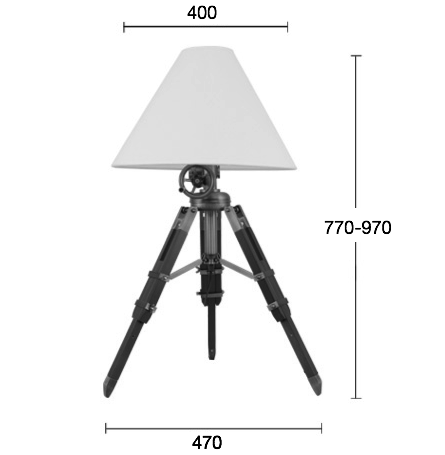 Настольная лампа Table Standing Lamp Red в Екатеринбурге