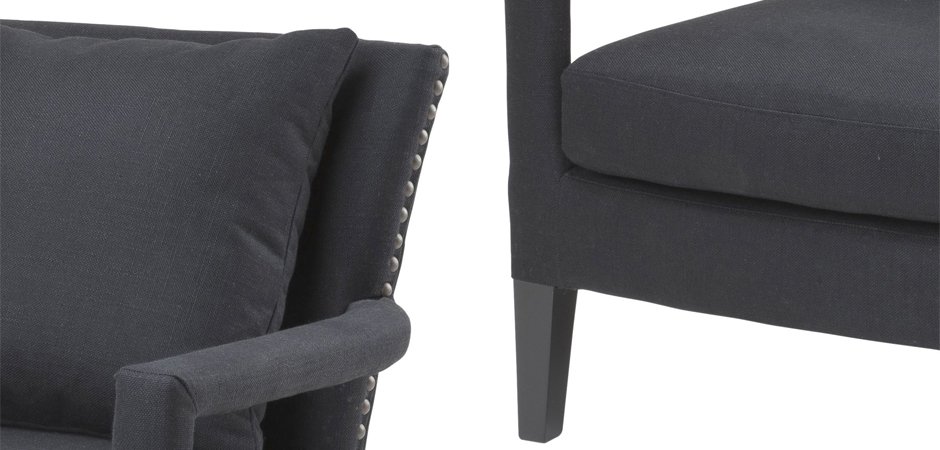 Кресло Eichholtz Chair Gregory Black Кресло Eichholtz Chair Gregory Black - Loft-Concept в Екатеринбурге