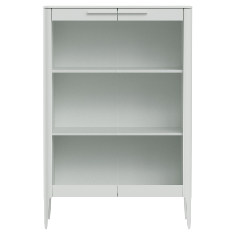 Витрина белая с 2-мя стеклянными дверцами и 3-мя полками Type  Белый в Екатеринбурге | Loft Concept 