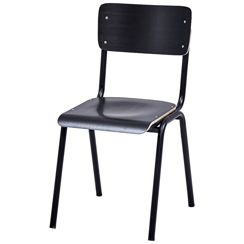 Стул Joshua Loft Stool Black Черный в Екатеринбурге | Loft Concept 