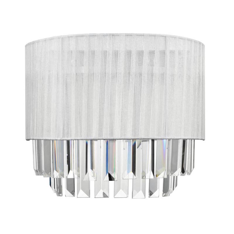 Бра Laurella Sconce Прозрачный (Transparent) Хром в Екатеринбурге | Loft Concept 