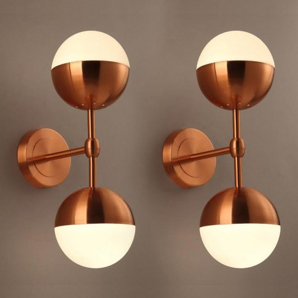 Бра Copper Light Bra Duos Медь в Екатеринбурге | Loft Concept 