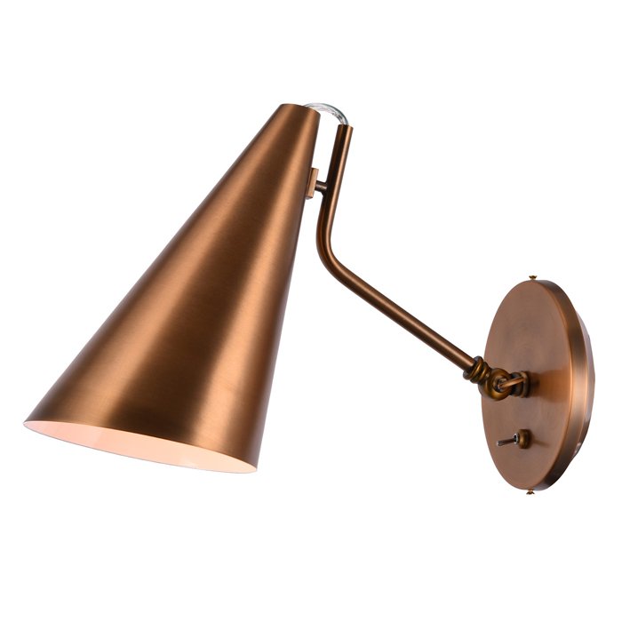 Бра VC light CLEMENTE wall lamp copper Медь в Екатеринбурге | Loft Concept 