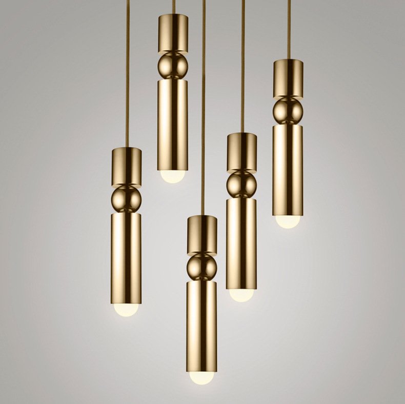 Подвесной светильник Fulcrum by Lee Broom Brass Латунь в Екатеринбурге | Loft Concept 