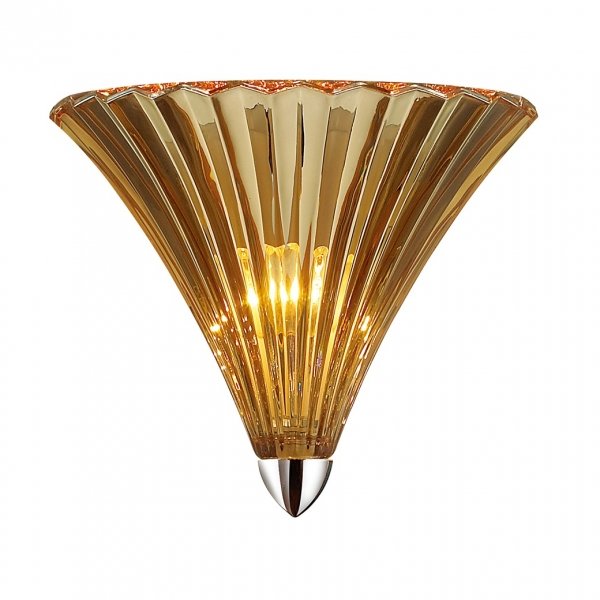 Бра Corsica Wall Lamp Amber Золотой в Екатеринбурге | Loft Concept 