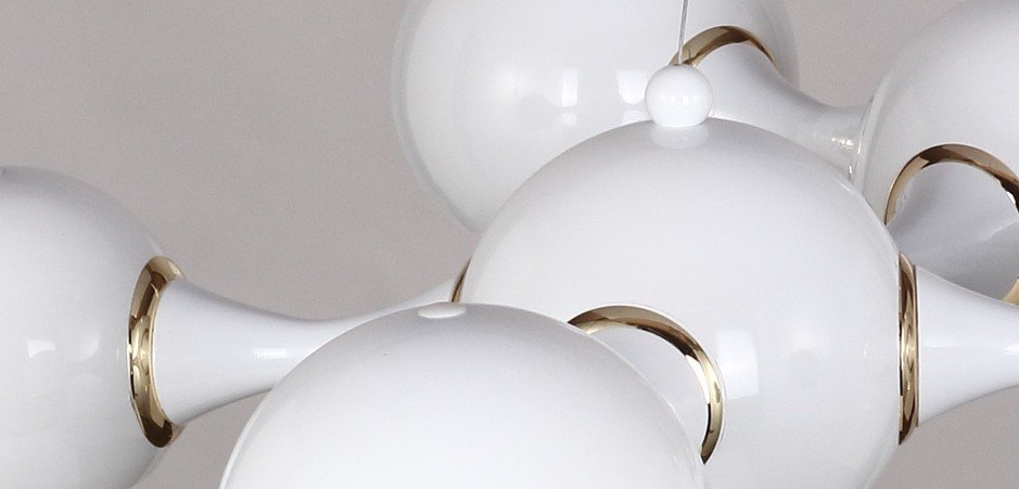 Люстра Chemical Light Chandelier 9 White - Loft-Concept в Екатеринбурге