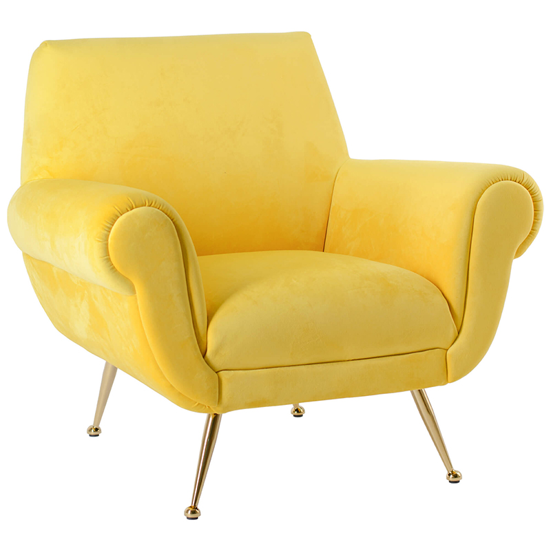 Кресло Lounge Chair Gigi Radice yellow Желтый в Екатеринбурге | Loft Concept 