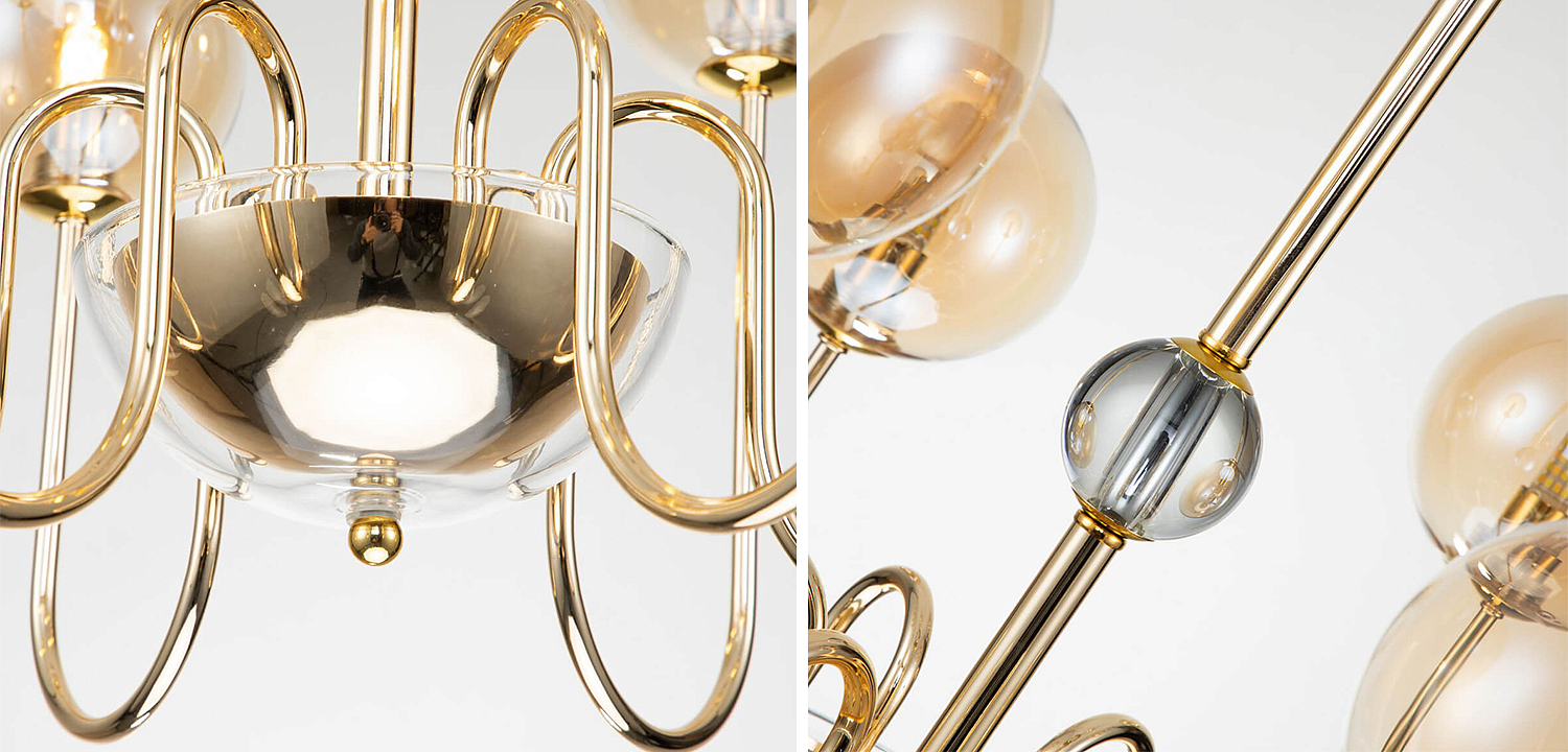 Люстра Sheiry Glass Ball Chandelier 6 Люстра Sheiry Glass Ball Chandelier 6 - Loft-Concept в Екатеринбурге