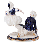 Статуэтка фарфоровая Влюбленная пара Charming Statuette варинант исполнения - 2 | Loft Concept в Екатеринбурге