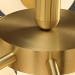 Люстра круглая со стеклянными сферами Maleficent варинант исполнения - 2 | Loft Concept в Екатеринбурге