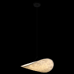 Подвесной светильник с белым тканевым плафоном в форме облака Crystal Cloud Junction варинант исполнения - 3 | Loft Concept в Екатеринбурге