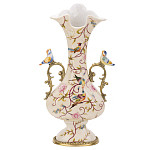 Ваза из фарфора с бронзовыми вставками Eden Garden варинант исполнения - 1 | Loft Concept в Екатеринбурге