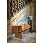 Дизайнерская скамейка Poltronova Canton  Beech and Black Bench варинант исполнения - 4 | Loft Concept в Екатеринбурге