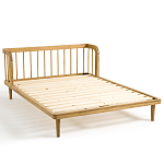 Кровать из массива дуба с пружинным блоком Mateta варинант исполнения - 5 | Loft Concept в Екатеринбурге