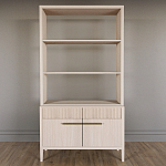 Стеллаж Primo с ящиками Светлый дуб  варинант исполнения - 1 | Loft Concept в Екатеринбурге