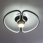 Потолочный светильник черного цвета круглой формы Luke Lampco Tracer Lamp варинант исполнения - 2 | Loft Concept в Екатеринбурге