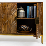 Широкая тумба с фактурным фасадом Termite варинант исполнения - 2 | Loft Concept в Екатеринбурге