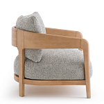 Кресло с каркасом из массива ясеня Deniaud Ash Grey Armchair варинант исполнения - 4 | Loft Concept в Екатеринбурге