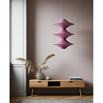 Подвесной вязаный розовый светильник «Звезда Востока 03» варинант исполнения - 2 | Loft Concept в Екатеринбурге