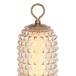 Настольная лампа с факутрным стеклянным плафоном Sonora варинант исполнения - 3 | Loft Concept в Екатеринбурге