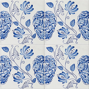 Плитка с узором Уникальный орган 2