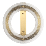 Бра круглое с эффектом морозного стекла Freezing Pattern варинант исполнения - 2 | Loft Concept в Екатеринбурге