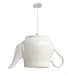 Подвесные светильники в виде белой посуды Flower Reversal варинант исполнения - 6 | Loft Concept в Екатеринбурге