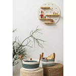 Корзина для хранения с ручками Interlacement Green варинант исполнения - 5 | Loft Concept в Екатеринбурге