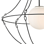 Подвесной светильник из тонких прутьев в форме колокола Forged Thin Rods варинант исполнения - 2 | Loft Concept в Екатеринбурге