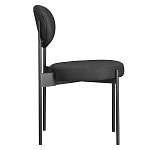 Стул мягкий Alfie Chair черный варинант исполнения - 2 | Loft Concept в Екатеринбурге