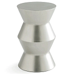 Приставной стол из сплава алюминия Solaris варинант исполнения - 1 | Loft Concept в Екатеринбурге