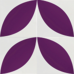 Дизайнерская плитка с узором Лепесток варинант исполнения - 1 | Loft Concept в Екатеринбурге