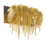 Бра с металлическими дугами и цепочками 33 см Atlantis Chain варинант исполнения - 7 | Loft Concept в Екатеринбурге