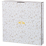 Блюдо сервировочное круглое с цветочным принтом 27 Floral Charm варинант исполнения - 2 | Loft Concept в Екатеринбурге