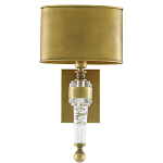 Бра с овальным абажуром на прозрачном основании Masculinity варинант исполнения - 4 | Loft Concept в Екатеринбурге