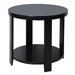 Круглый журнальный стол Jazz Black варинант исполнения - 2 | Loft Concept в Екатеринбурге