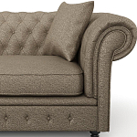 Мебельная ткань Шенилл коричневый цвет 138 см T4-21 варинант исполнения - 7 | Loft Concept в Екатеринбурге