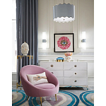 Панно Розовый цветок вышитое бисером PETALS BEADED ART варинант исполнения - 2 | Loft Concept в Екатеринбурге