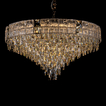 Люстра с каскадом из прозрачного хрусталя Constant Sparks варинант исполнения - 10 | Loft Concept в Екатеринбурге