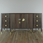 Большой Комод-буфет Elsa Dreams Walnut с ящиками варинант исполнения - 3 | Loft Concept в Екатеринбурге