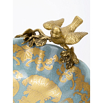 Блюдо фарфоровое Птица на ветке Flora варинант исполнения - 4 | Loft Concept в Екатеринбурге