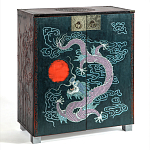 Комод в стиле шинузари Chest Chinese Dragon варинант исполнения - 1 | Loft Concept в Екатеринбурге