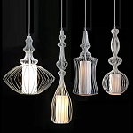 Подвесной светильник Wire Dream Pendant 1 Белый варинант исполнения - 1 | Loft Concept в Екатеринбурге