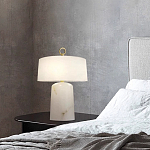 Настольная лампа на мраморном основании Dawn Light варинант исполнения - 1 | Loft Concept в Екатеринбурге