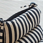 Кресло черно-белое со съемными подушками Celebrity варинант исполнения - 4 | Loft Concept в Екатеринбурге