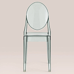 Прозрачный стул с серым оттенком LOUIS GHOST CHAIR варинант исполнения - 3 | Loft Concept в Екатеринбурге