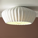 Потолочный светильник керамический Ceramic Embossed Lamp варинант исполнения - 2 | Loft Concept в Екатеринбурге