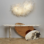 Консоль в виде овальных элементов Jinye console варинант исполнения - 3 | Loft Concept в Екатеринбурге